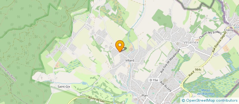 localisation de l'entreprise MONSIEUR ERIC SERRANO  DIVONNE-LES-BAINS