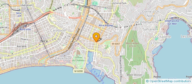 localisation de l'entreprise MONSIEUR ERIC SERVOISE à NICE