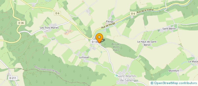 localisation de l'entreprise MONSIEUR ERIC SEURIN à THURY-HARCOURT-LE-HOM