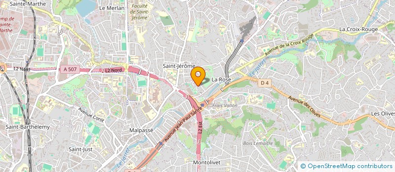 localisation de l'entreprise MONSIEUR ERIC SEVESTRE à MARSEILLE