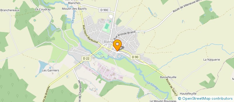 localisation de l'entreprise MONSIEUR ERIC SFEDJ  BLENEAU