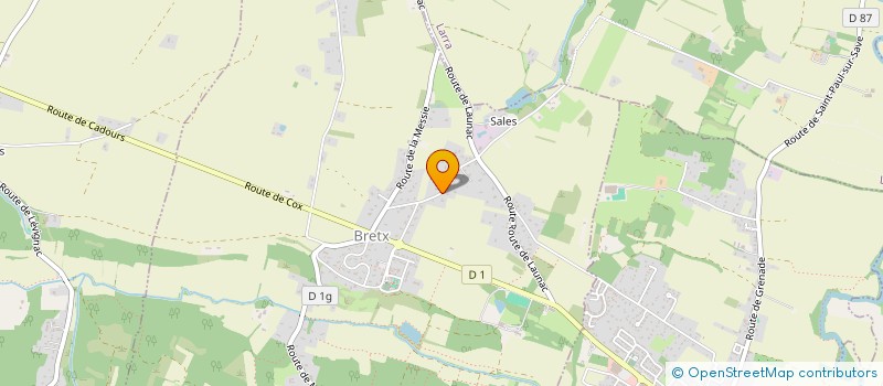 localisation de l'entreprise MONSIEUR ERIC SIADOUS  MONTAIGUT-SUR-SAVE