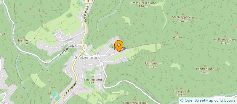 localisation de l'entreprise MONSIEUR ERIC SIEBERING  GOETZENBRUCK