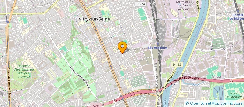 localisation de l'entreprise MONSIEUR ERIC SIGNON  NOISEAU