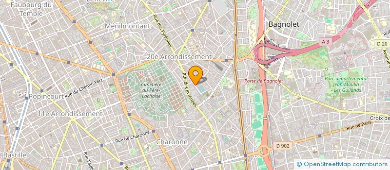 localisation de l'entreprise MONSIEUR ERIC SIGUIER  PARIS