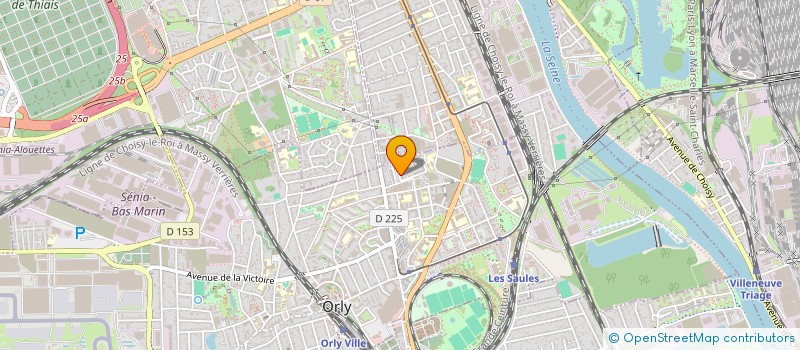 localisation de l'entreprise MONSIEUR ERIC SILLAM  ORLY