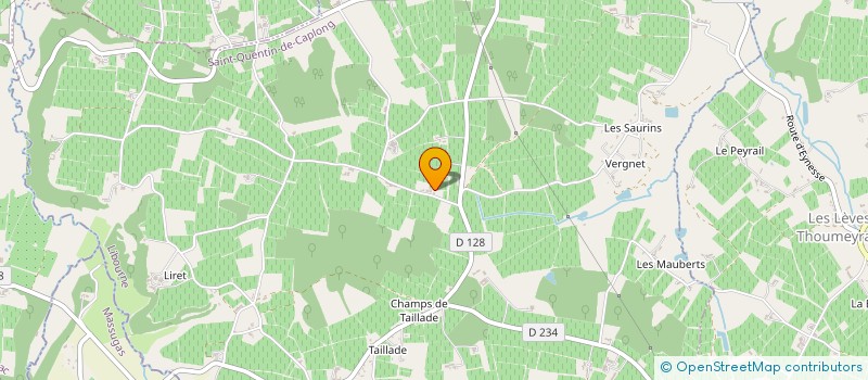 localisation de l'entreprise MONSIEUR ERIC SILOTTO  LA ROQUILLE