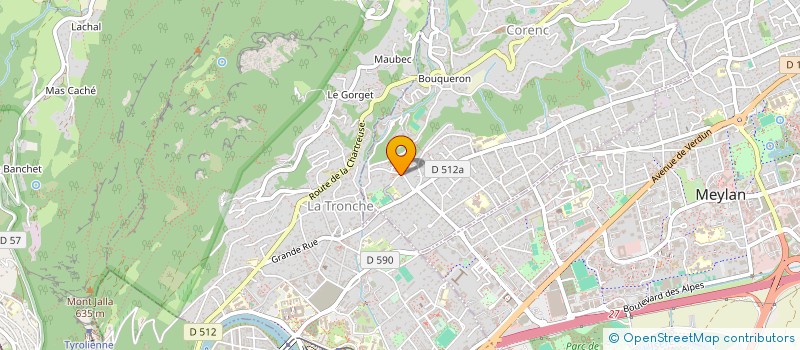 localisation de l'entreprise MONSIEUR ERIC SIMON  DIGNE-LES-BAINS