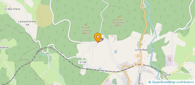 localisation de l'entreprise MONSIEUR ERIC SIMONET  MEYMAC