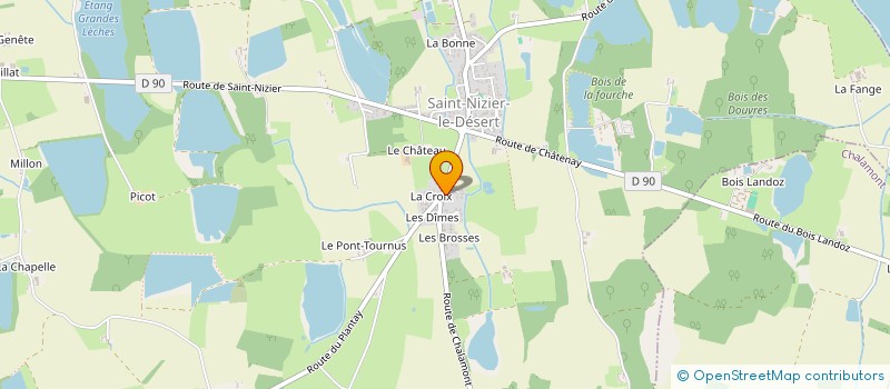 localisation de l'entreprise MONSIEUR ERIC SIMONETTA  SAINT-NIZIER-LE-DESERT