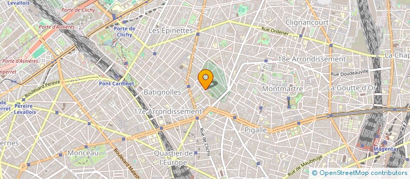 localisation de l'entreprise MONSIEUR ERIC SIMONNET à PARIS