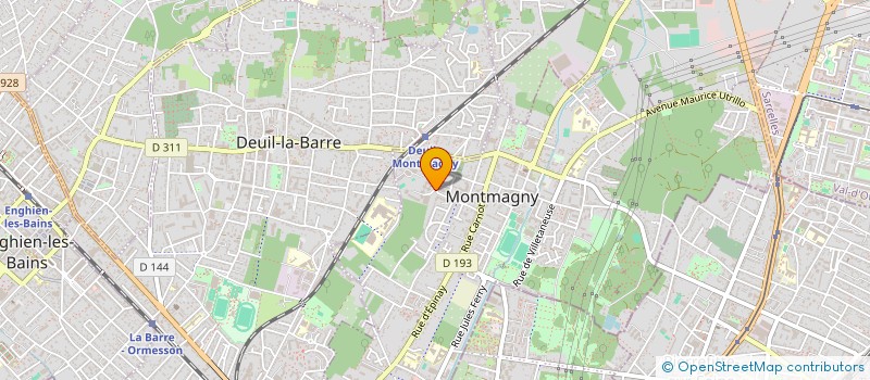 localisation de l'entreprise MONSIEUR ERIC SISOUNTHONE  MONTMAGNY