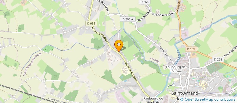 localisation de l'entreprise MONSIEUR ERIC SMOCZOK  SAINT-AMAND-LES-EAUX