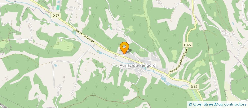 localisation de l'entreprise MONSIEUR ERIC SOLE  AURIAC-DU-PERIGORD