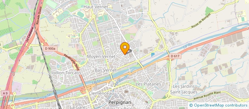 localisation de l'entreprise MONSIEUR ERIC SOLES à PERPIGNAN