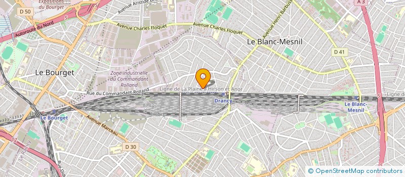 localisation de l'entreprise MONSIEUR ERIC SOM DUTT à DRANCY