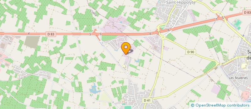 localisation de l'entreprise MONSIEUR ERIC SORIANO  CLAIRA