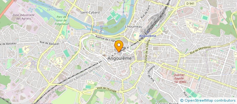 localisation de l'entreprise MONSIEUR ERIC SOTO à ANGOULEME