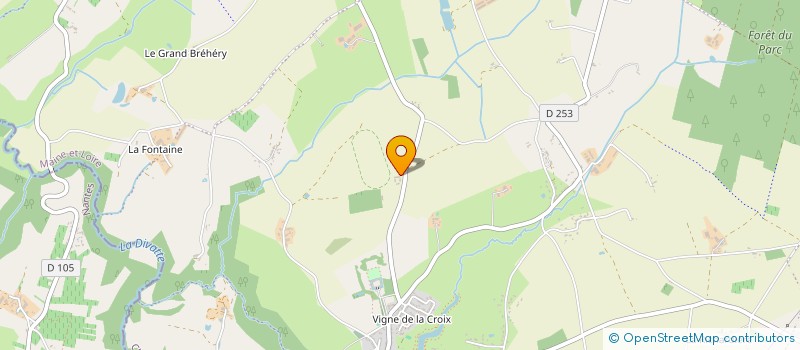 localisation de l'entreprise MONSIEUR ERIC SOTTEAU  OREE-D'ANJOU