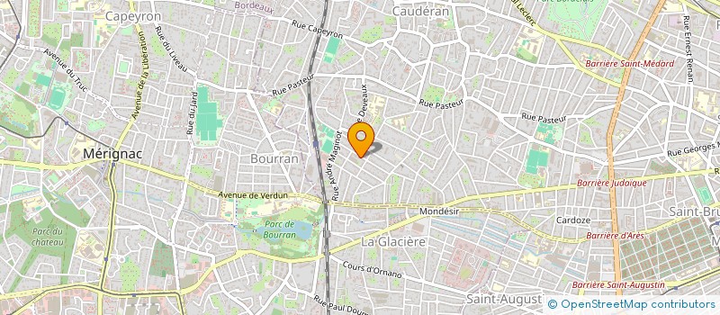 localisation de l'entreprise MONSIEUR ERIC SOUBIE-NINET  BORDEAUX