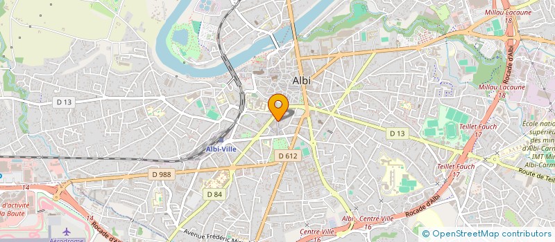 localisation de l'entreprise MONSIEUR ERIC SOULANS à ALBI