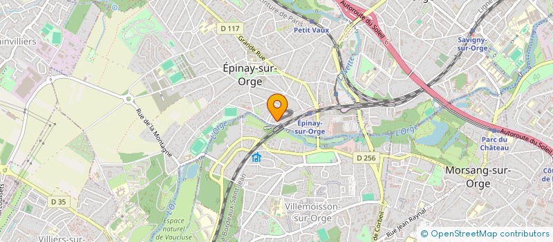 localisation de l'entreprise MONSIEUR ERIC SOUTIL à EPINAY-SUR-ORGE