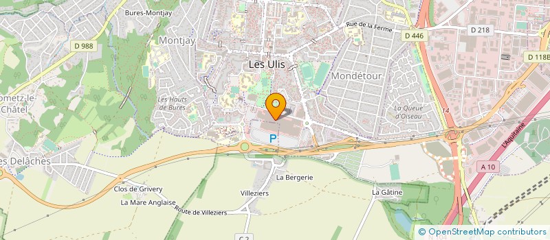localisation de l'entreprise MONSIEUR ERIC SOUTIRAS à LES ULIS