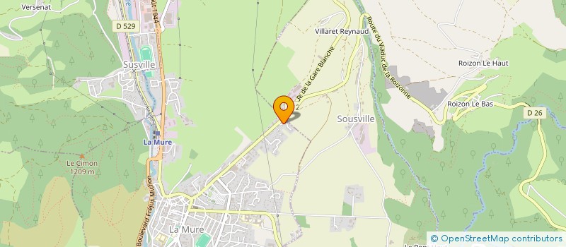 localisation de l'entreprise MONSIEUR ERIC SOYEZ à LA MURE