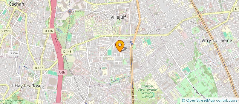 localisation de l'entreprise MONSIEUR ERIC STEPHAN  VILLEJUIF