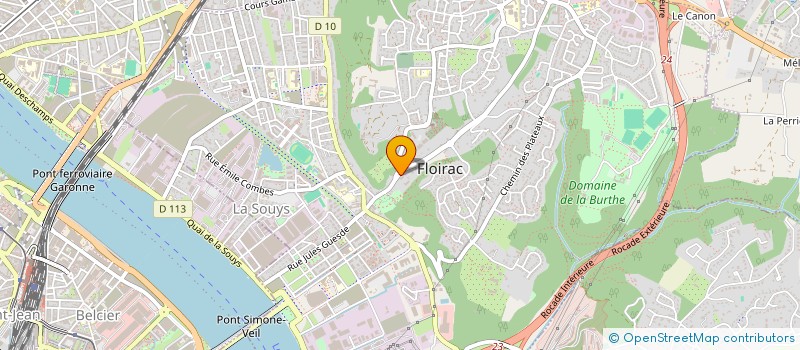 localisation de l'entreprise MONSIEUR ERIC STOKKING  FLOIRAC