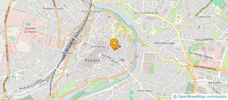 localisation de l'entreprise MONSIEUR ERIC STRAWCZYNSKI à POITIERS