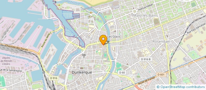 localisation de l'entreprise MONSIEUR ERIC STROOBANDT à DUNKERQUE