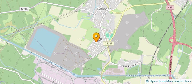 localisation de l'entreprise MONSIEUR ERIC SUSSOT  DAMPARIS