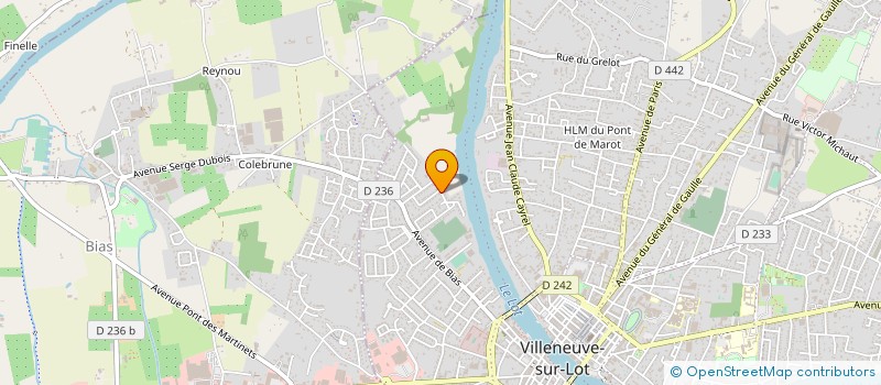 localisation de l'entreprise MONSIEUR ERIC SWINIARZ  VILLENEUVE-SUR-LOT