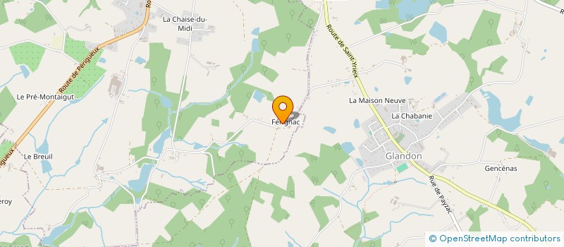 localisation de l'entreprise MONSIEUR ERIC SYLVAIN à GLANDON