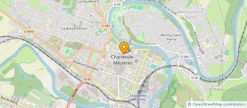 localisation de l'entreprise MONSIEUR ERIC SZERMAN à CHARLEVILLE-MEZIERES