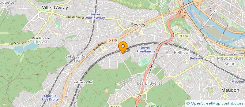 localisation de l'entreprise MONSIEUR ERIC TAILHADES à SEVRES