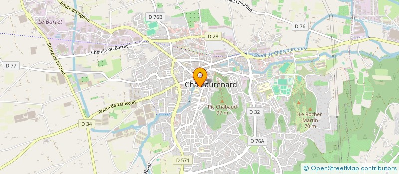 localisation de l'entreprise MONSIEUR ERIC TANGUY  CHATEAURENARD