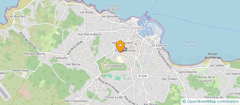 localisation de l'entreprise MONSIEUR ERIC TARAUD à L'ILE-D'YEU