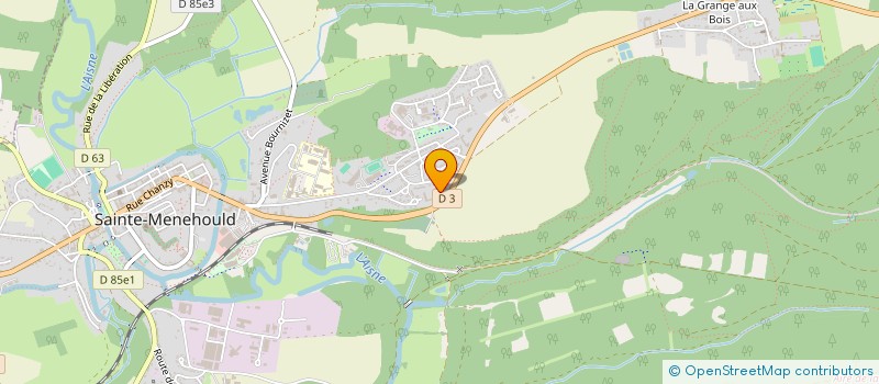 localisation de l'entreprise MONSIEUR ERIC TARON  SAINTE-MENEHOULD