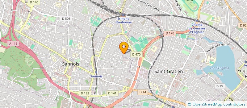 localisation de l'entreprise MONSIEUR ERIC TARRIN  SAINT-GRATIEN