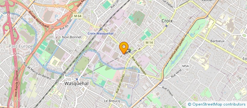 localisation de l'entreprise MONSIEUR ERIC TASSART  CROIX