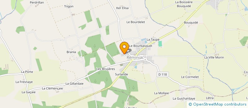 localisation de l'entreprise MONSIEUR ERIC TASTARD  REMINIAC