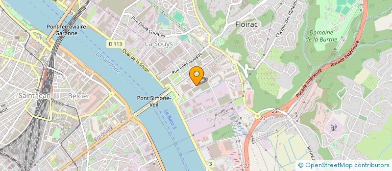 localisation de l'entreprise MONSIEUR ERIC TATON  FLOIRAC