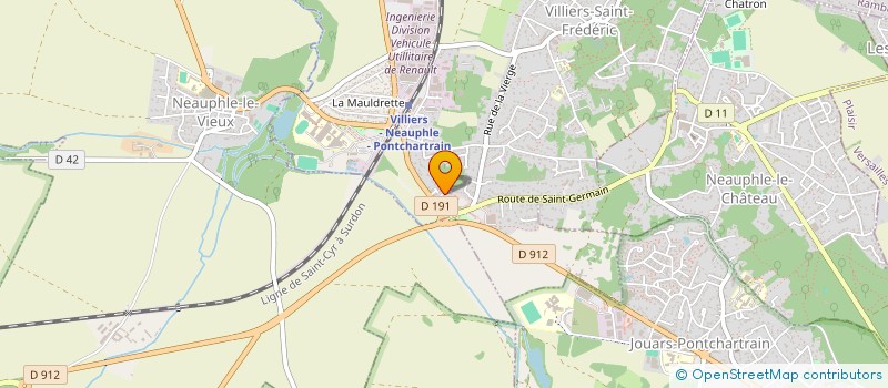 localisation de l'entreprise MONSIEUR ERIC TAYEB à VILLIERS-SAINT-FREDERIC