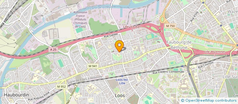 localisation de l'entreprise MONSIEUR ERIC TELLIER  LOOS