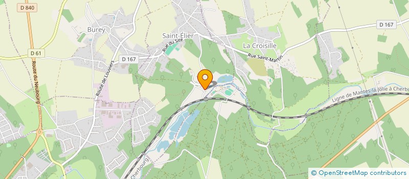 localisation de l'entreprise MONSIEUR ERIC TENOT  LE VAL-DORE