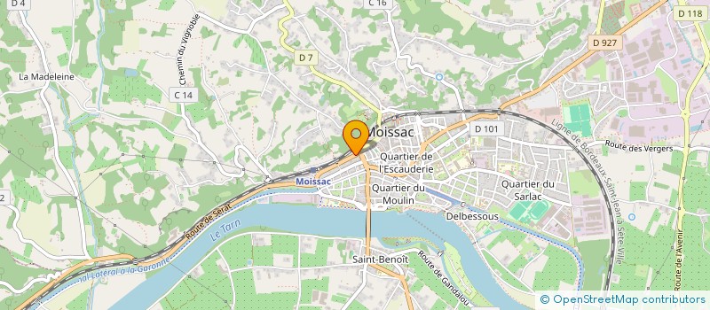 localisation de l'entreprise MONSIEUR ERIC TERRES  ARCACHON