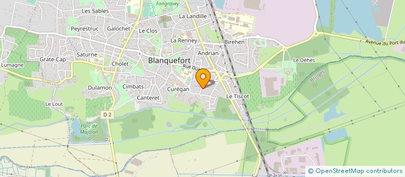 localisation de l'entreprise MONSIEUR ERIC TESSERON à BLANQUEFORT