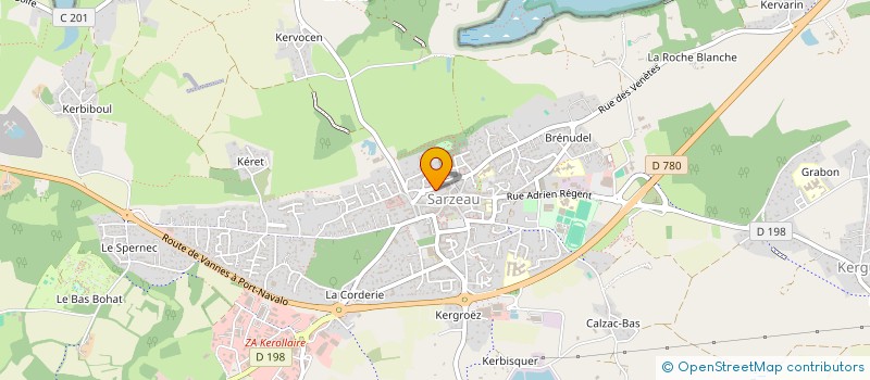 localisation de l'entreprise MONSIEUR ERIC TESTU  SARZEAU